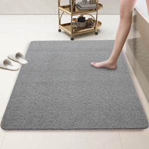HOMBYS 58 x 32 Extra Large Shower Mat for Shower S...
