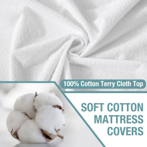 Bedecor Queen Waterproof Mattress Protector,Pee an...