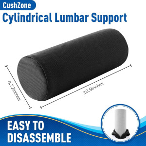 Lumbar Roll Support Pillow for Office Chair, Car,...