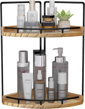 Dorhors 2-Tier Bathroom Counter Organizer,Vanity C...