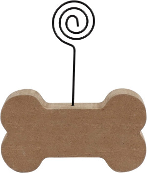 Decorative Dog Picture Holder, Woof With Paw Print...