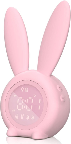 Kids Alarm Clock - Digital Wake Up Clock, Dimmable...