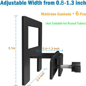 Non Slip Mattress Gaskets for Metal Bed Frame,6 PC...