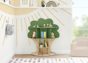 Delta Children Tree Bookcase - Greenguard Gold Cer...