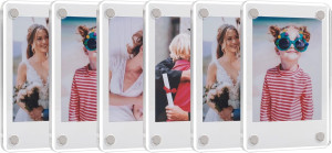 6 Pack- Acrylic Fridge Magnetic Frame, Acrylic Pho...